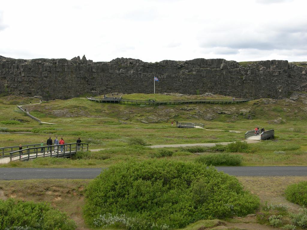 Thingvellir Lake Cottage Veithilundur Zimmer foto