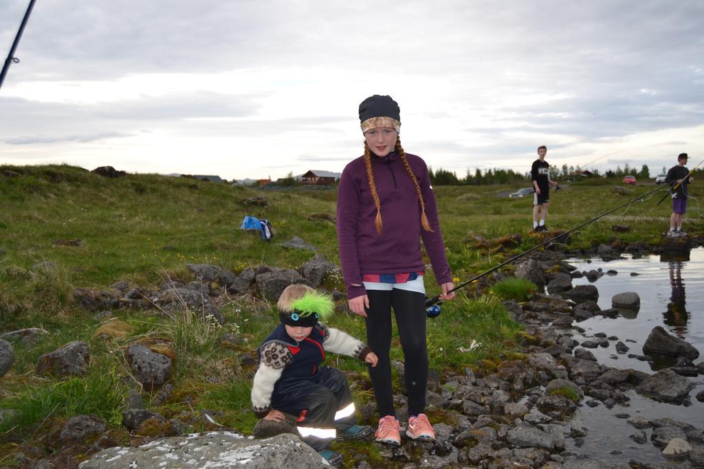 Thingvellir Lake Cottage Veithilundur Exterior foto